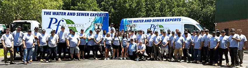 PF Plumbing employee group photo 2025