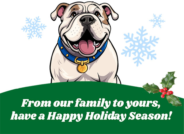 From our family to yours, have a Happy Holiday Season!